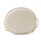 Gucci Chain Shoulder Bag GG Marmont Mini Small Quilted Drawstring White — view 3