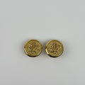 Dior le Earrings Gold Vintage