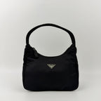 Prada Handbag Black Nylon Vintage — view 2