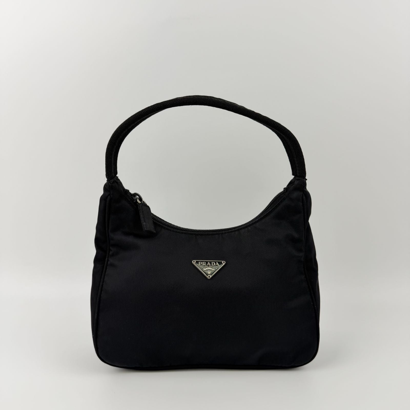 Prada Handbag Black Nylon Vintage — view 2