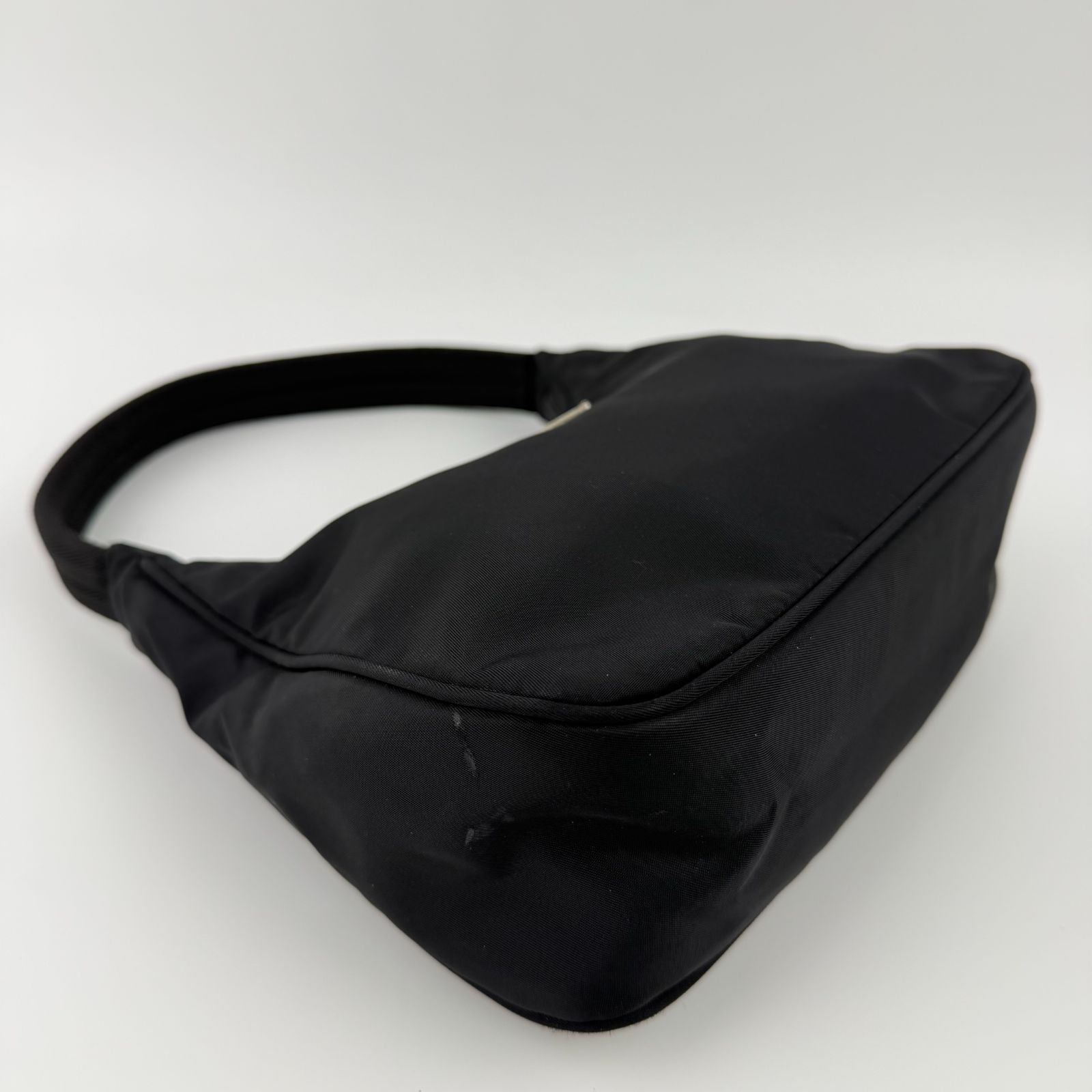 Prada Handbag Black Nylon Vintage — view 8