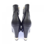 Chanel Short Boots Black — view 5