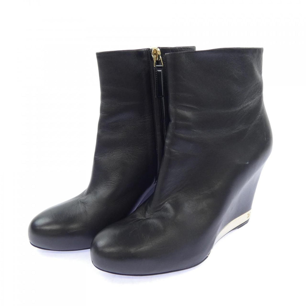 Chanel Short Boots Black — view 3