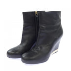 Chanel Short Boots Black — view 3