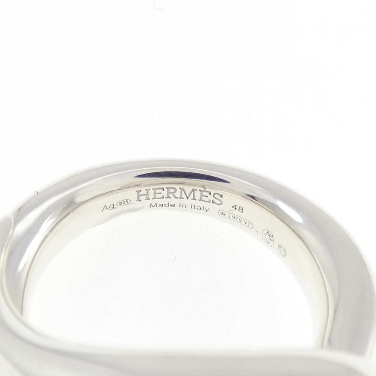 Hermes Ricol Ring Silver