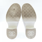 Chanel Loafers Shoes White — view 4