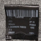 Prada Sleeveless Sweater 38 S Gray Crew Neck with Scarf Cashmere — view 4