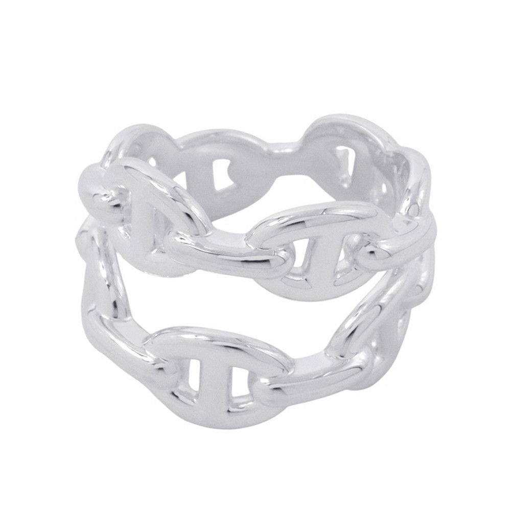 Hermes Ring Chaine D'ancre Double Row