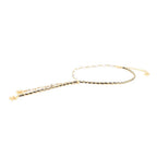 Chanel Necklace CC Logo Rhinestone Faux Pearl — view 2