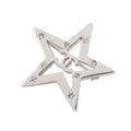 Chanel Brooch CC Logo Star Rhinestone 06c