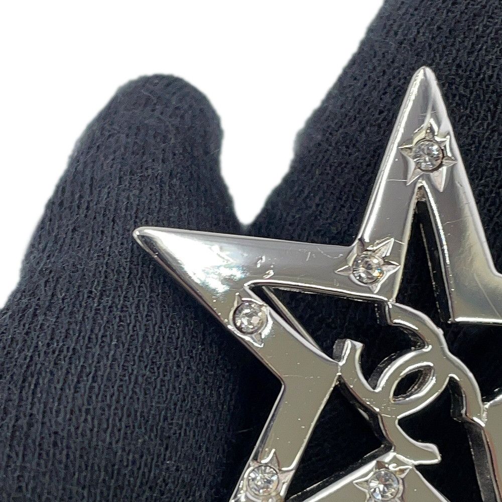 Chanel Brooch CC Logo Star Rhinestone 06c — view 7