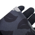 Chanel Scarf CC Logo Camellia All Over Pattern Silk Black — view 5