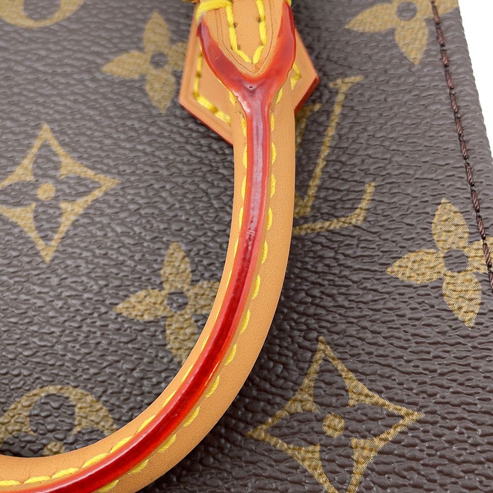 Louis Vuitton Monogram Petite Sac Plat Mini Bag 2-Way — view 9