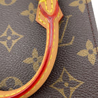 Louis Vuitton Monogram Petite Sac Plat Mini Bag 2-Way — view 9