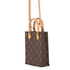 Louis Vuitton Monogram Petite Sac Plat Mini Bag 2-Way — view 2