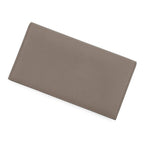 Hermes Bifold Wallet Citizen Twill Long Etain Silver Epsom