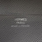Hermes Bifold Wallet Bearn Compact Grimeia Silver Vo Madame — view 8