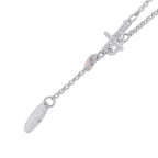 Hermes Necklace Exlibris PM 18k Pink Gold Pendant — view 2
