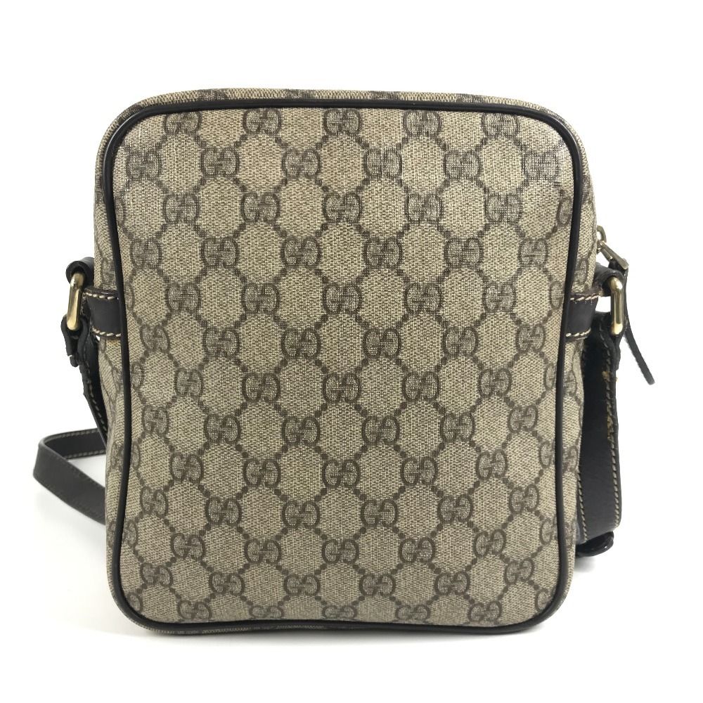 Gucci Shoulder Bag GG Supreme Logo Canvas Beige — view 2