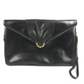Gucci Shoulder Bag Logo 004 056 Leather Black