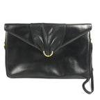 Gucci Shoulder Bag Logo 004 056 Leather Black