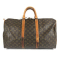 Louis Vuitton Boston Bag Keepall 50 Monogram Canvas Brown