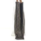 Louis Vuitton Handbag Sac Plat Monogram Canvas Brown — view 3