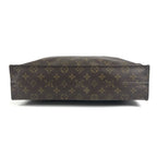 Louis Vuitton Handbag Sac Plat Monogram Canvas Brown — view 5