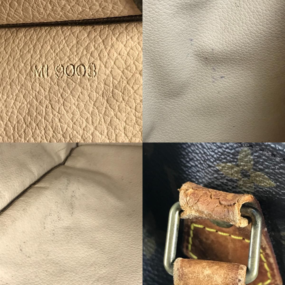 Louis Vuitton Handbag Sac Plat Monogram Canvas Brown — view 9