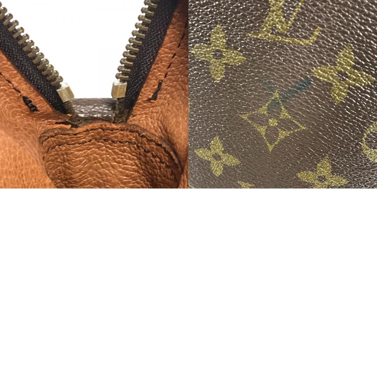 Louis Vuitton Shoulder Bag Malso Monogram Canvas Brown — view 9