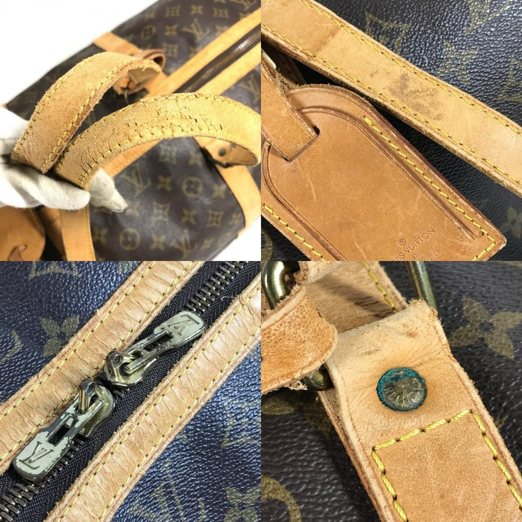 Louis Vuitton Boston Bag Sac Super 55 Monogram Canvas Brown — view 8
