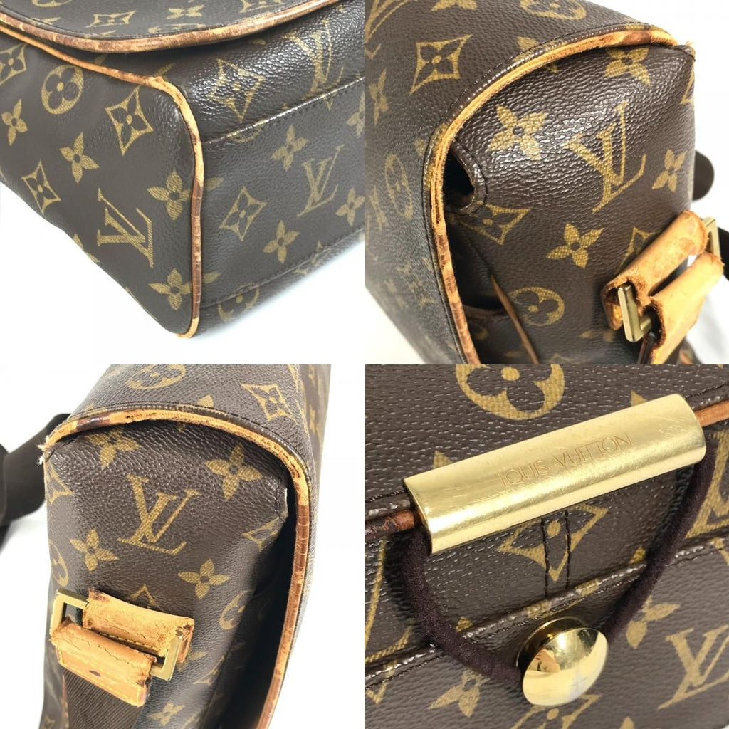 Louis Vuitton Shoulder Bag Aves Monogram Canvas Brown — view 7