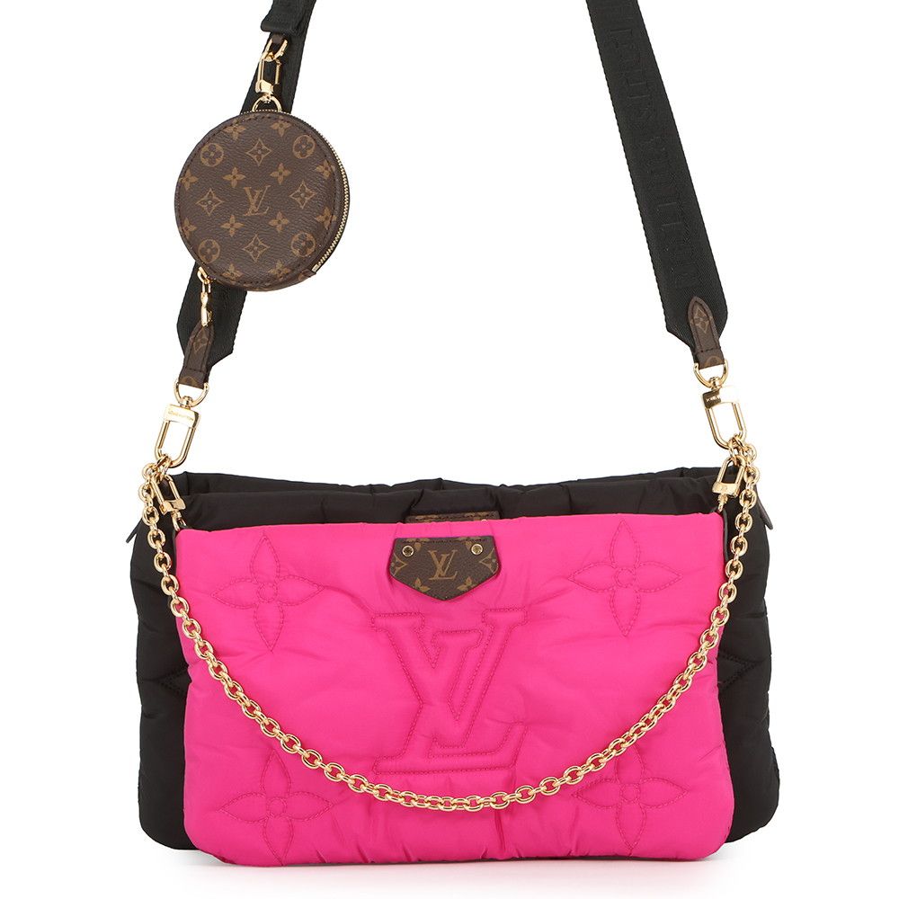 Louis Vuitton Shoulder Bag Monogram Maxi Multi Pochette Accessoire Black