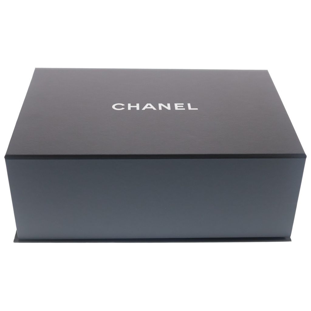 Chanel Top Handle 2-Way Shoulder Bag Chain White Shiny Calfskin Gold — view 6