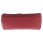 Fendi Peekaboo Mini Mon Star 2-Way Mini Shoulder Bag Red Leather 8 Silver — view 4