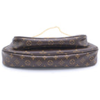 Louis Vuitton Monogram Multy Pochette Accessoire Shoulder Bag Chain Brown Pink — view 5