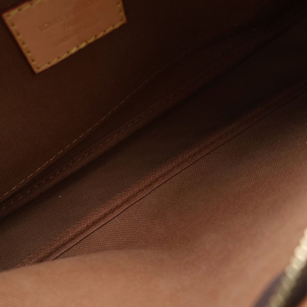 Louis Vuitton Monogram Multy Pochette Accessoire Shoulder Bag Chain Brown Pink — view 4
