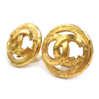 Chanel Earrings CC Logo — view 2
