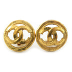 Chanel Earrings CC Logo
