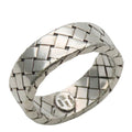 Bottega Veneta Ring Intrecciato 925 Sterling Silver Braided