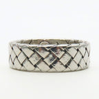 Bottega Veneta Ring Intrecciato 925 Sterling Silver Braided