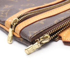 Louis Vuitton Shoulder Bag Pochette Canvas Leather — view 7