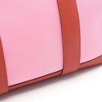 Hermes Tote Garden Party TPM Pink Rouge Ducese Canvas Leather — view 6