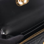Dior Shoulder Bag Miss Caro Black Leather — view 5