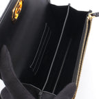 Dior Shoulder Bag Miss Caro Black Leather — view 3