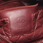 Chanel Tote Coco Cocoon MM Reversible Black Nylon Leather — view 4
