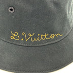 Louis Vuitton Hat Bonnet Disted Damier Cotton Black — view 4