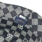 Louis Vuitton Hat Bonnet Disted Damier Cotton Black — view 6