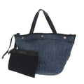 Prada Denim 2-Way Tote