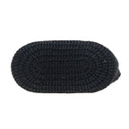 Prada Raffia Tote Black — view 5